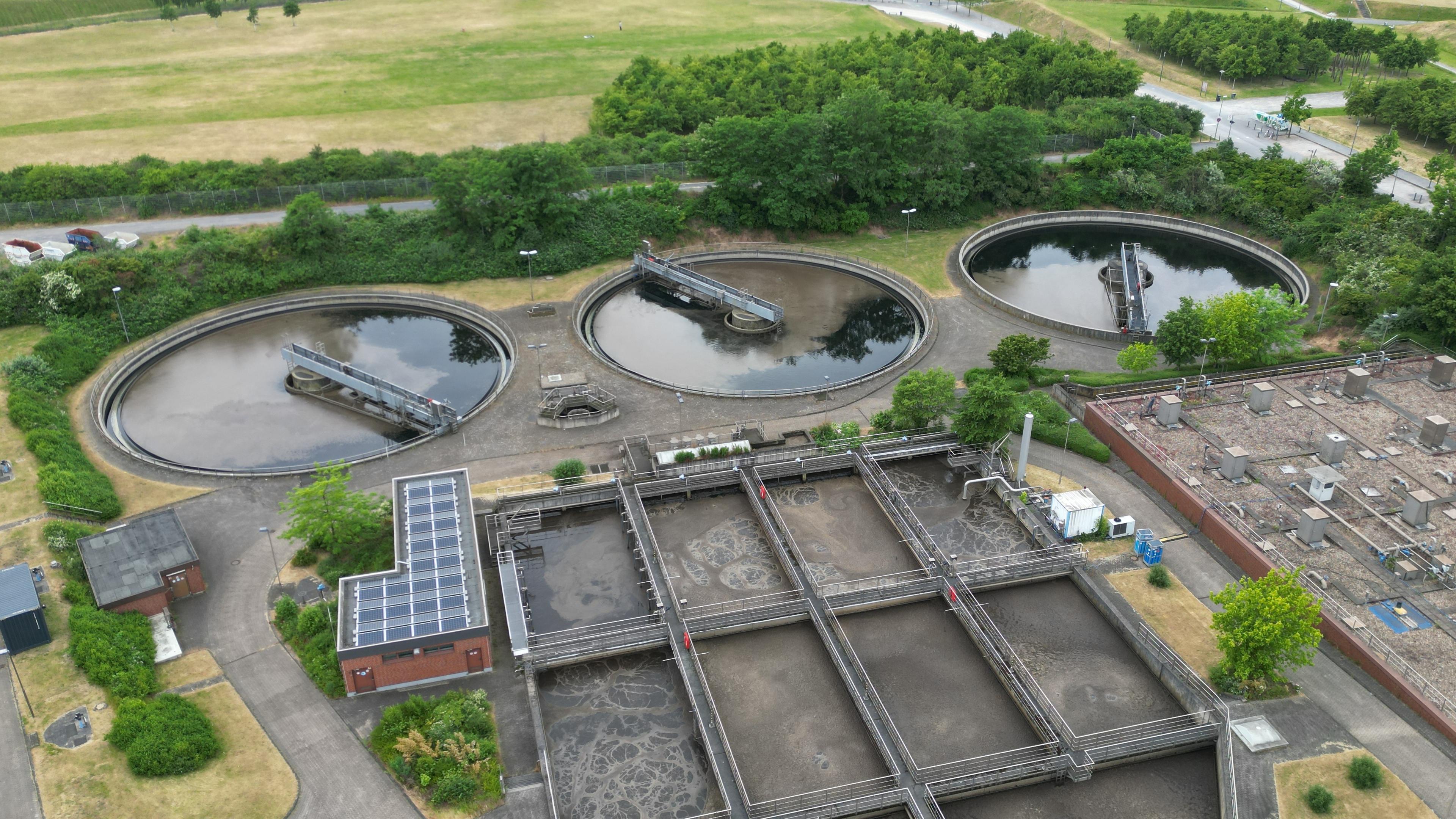 Nachklärbecken