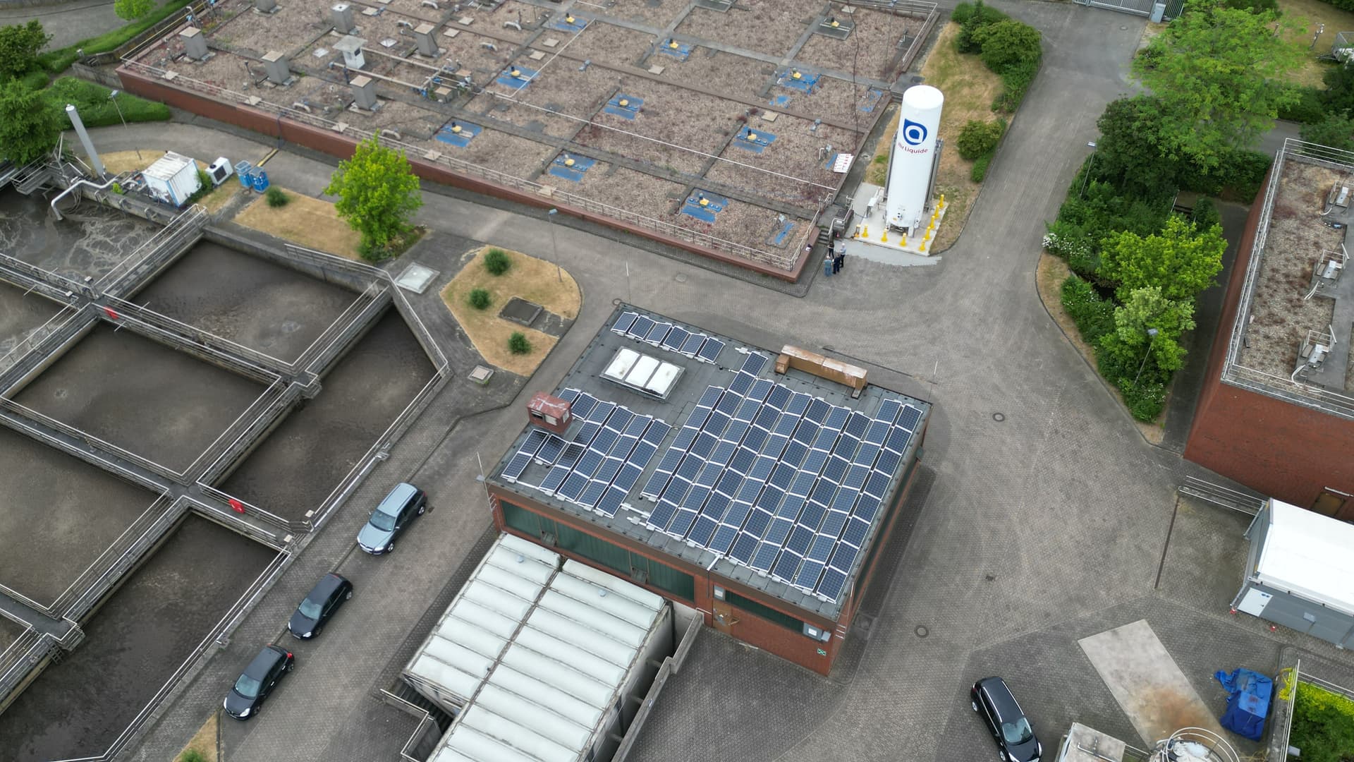 Feinrechengebäude Kläranlage