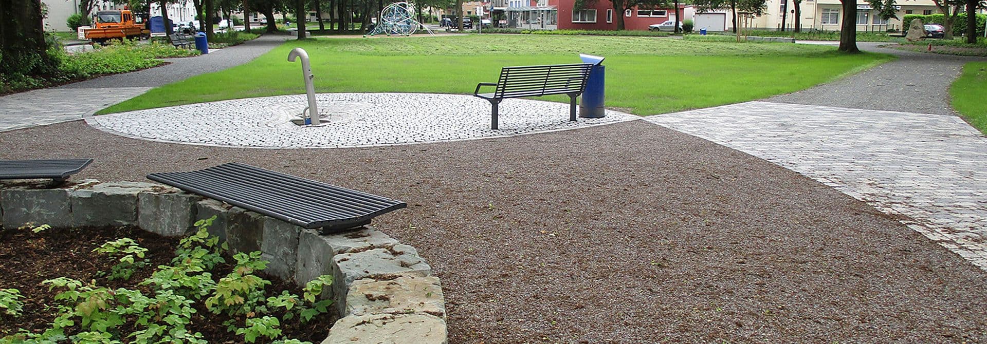 Ansicht auf den Karl-Harzig-Park
