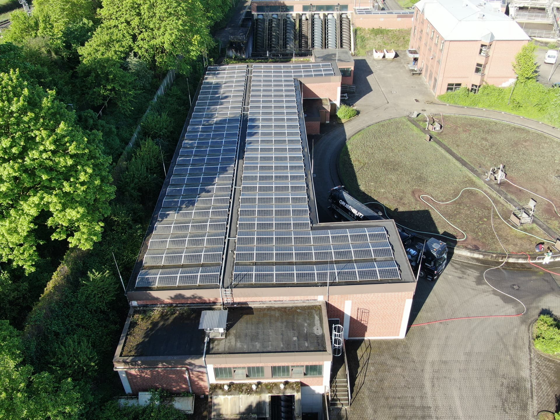Zulaufhebewerk, Grobrechen, Sandfang Kläranlage